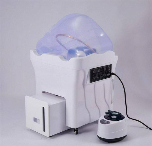 Lavatório head spa portátil com vaporizador